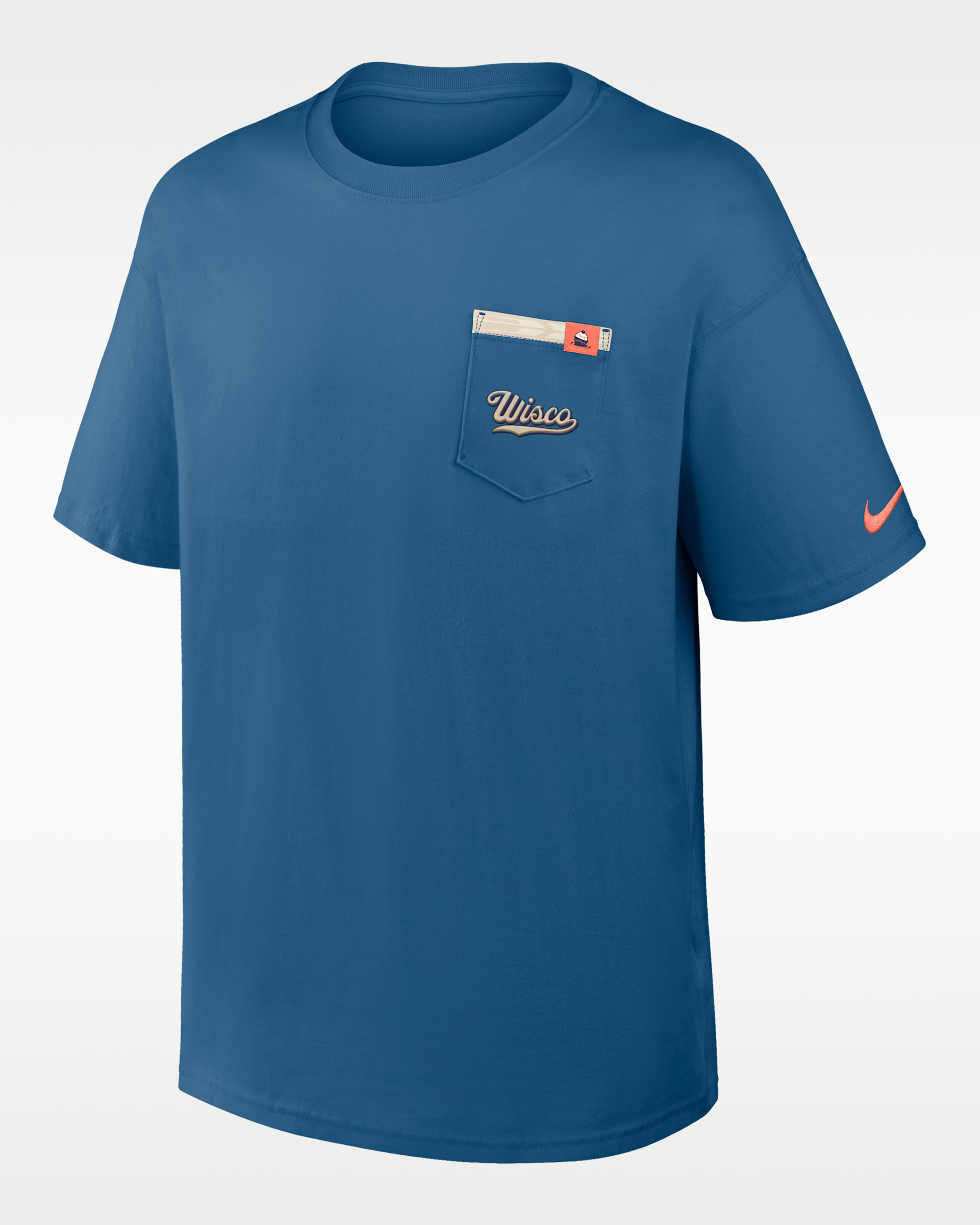 Milwaukee Brewers City Connect 2-Hit Max90 Pocket Men's Nike MLB T